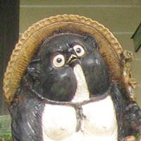 Tanuki Statue